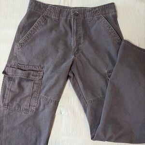 Wrangler Men's Charcoal Cargo Pants